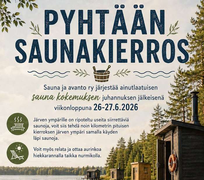 Pyhtään saunakierros 2026