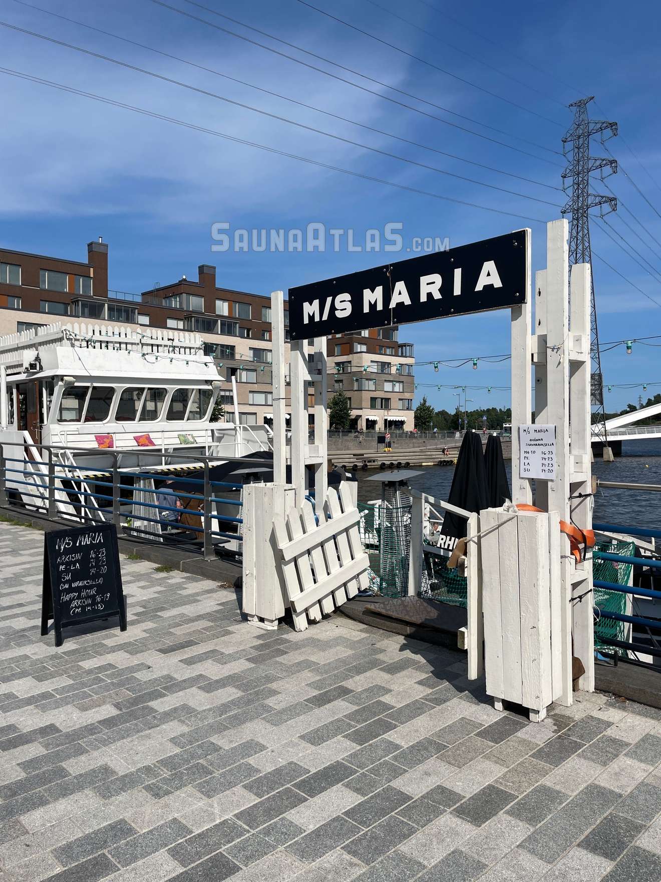 Restaurant Ship M/S Maria