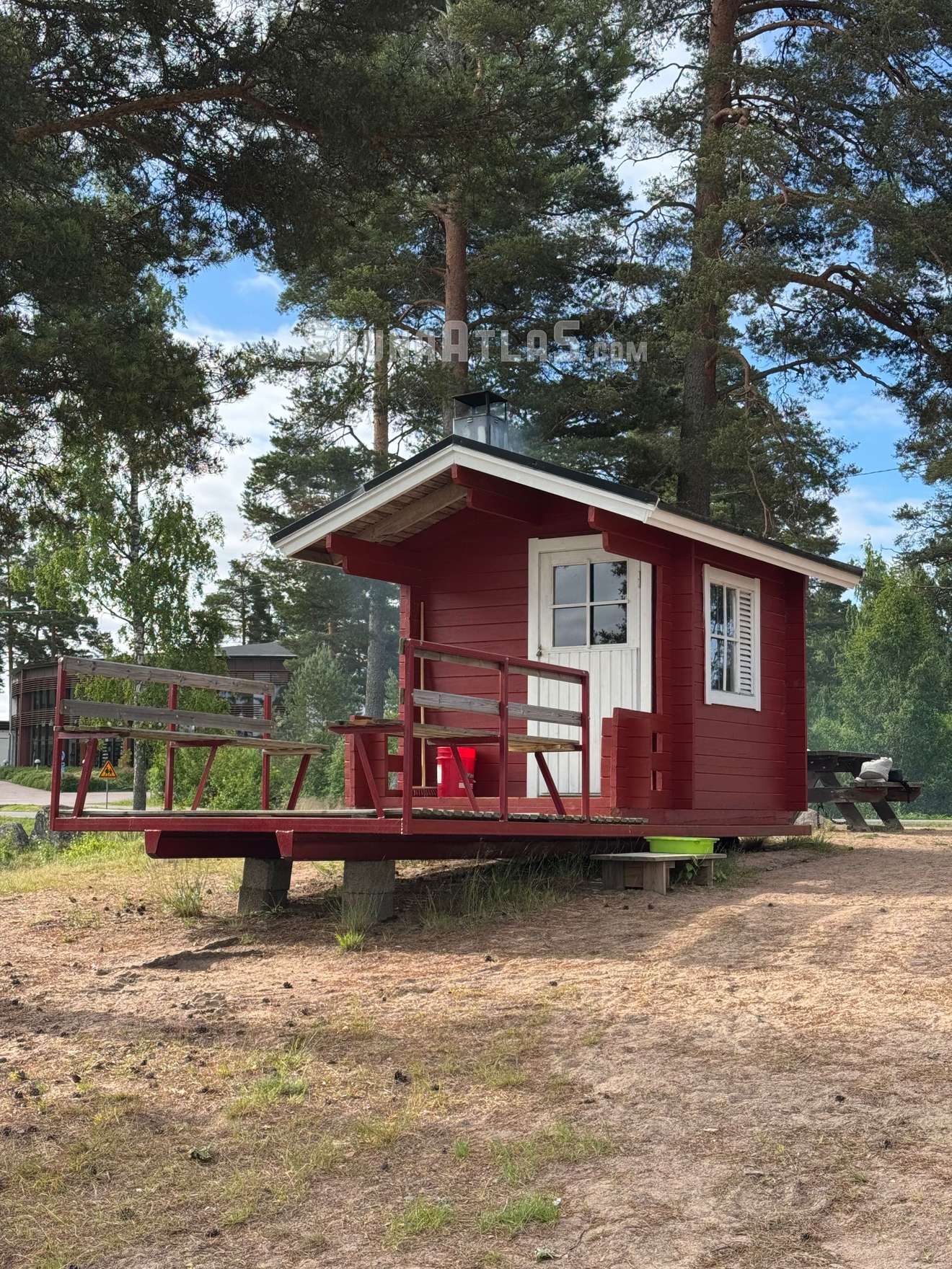 Hutikan rannan sauna
