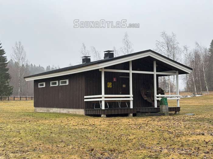Hasselholman uimarannan kesäsauna