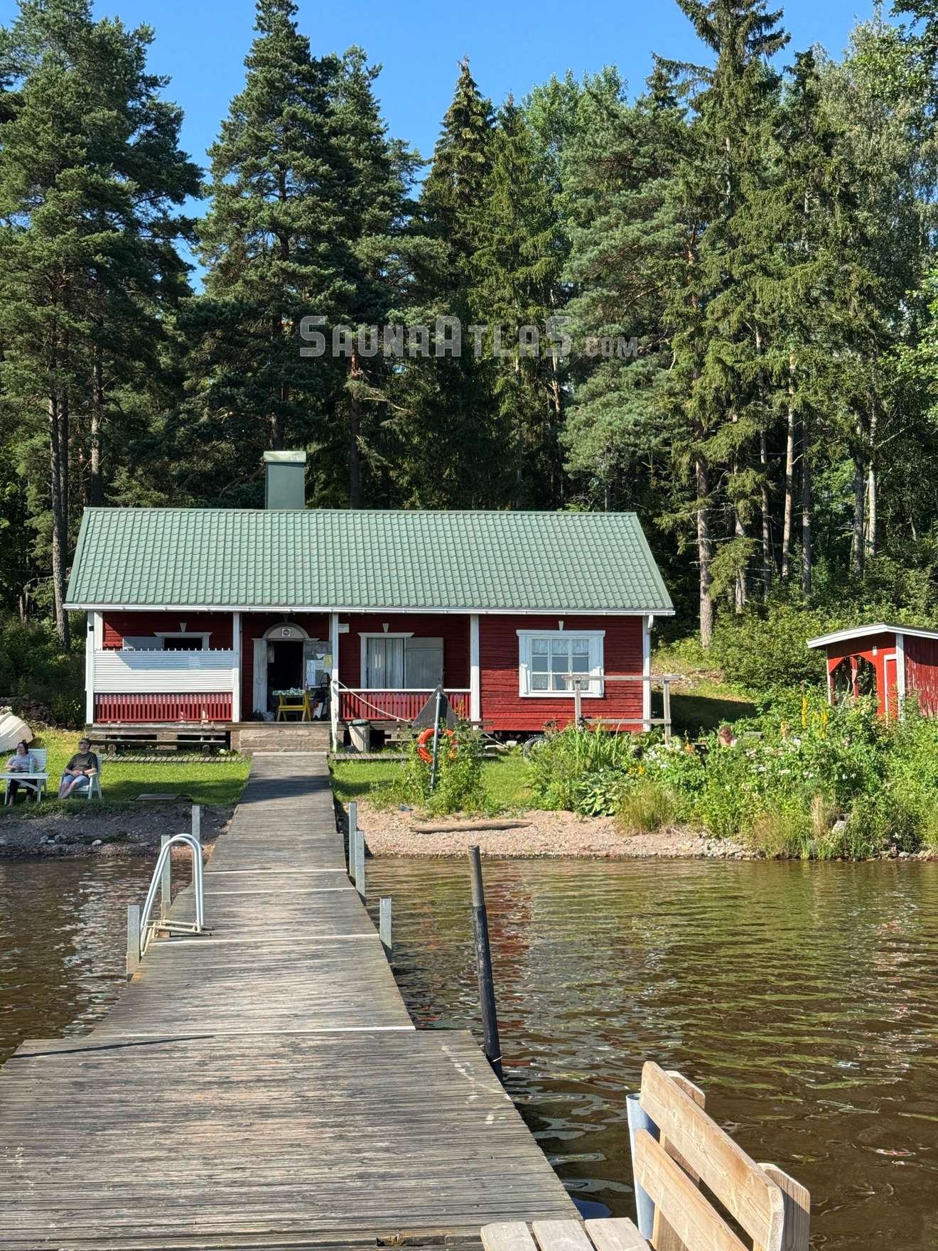 Wahren-opiston mökin sauna