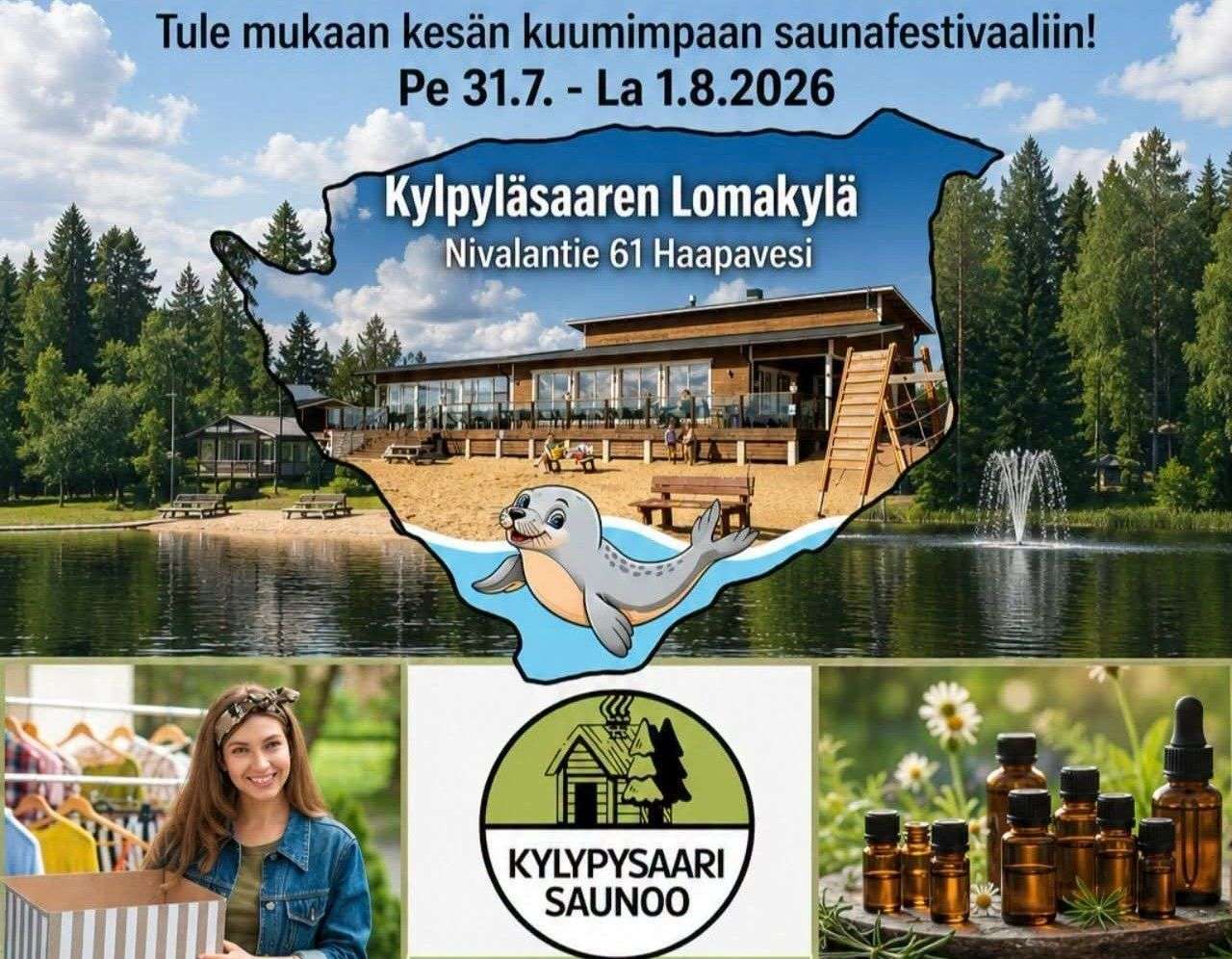 Kylypysaari saunoo 2026
