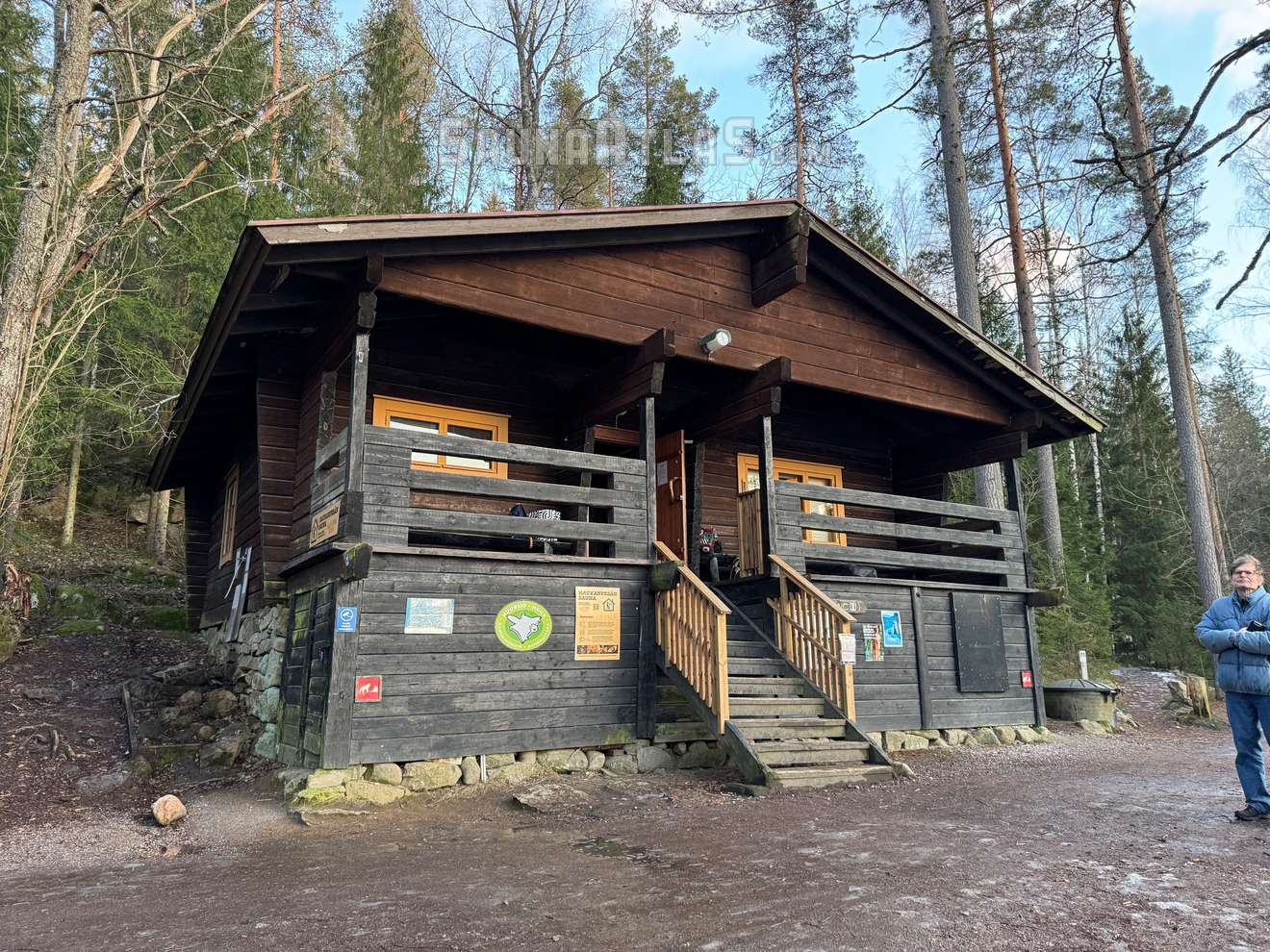 Haukanpesän sauna, Nuuksio