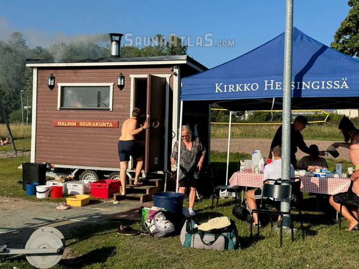 Malmin seurakunnan kärrysauna